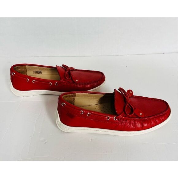 Marc Joseph Red Loafers  Sz 2   GUC - Picture 3 of 7